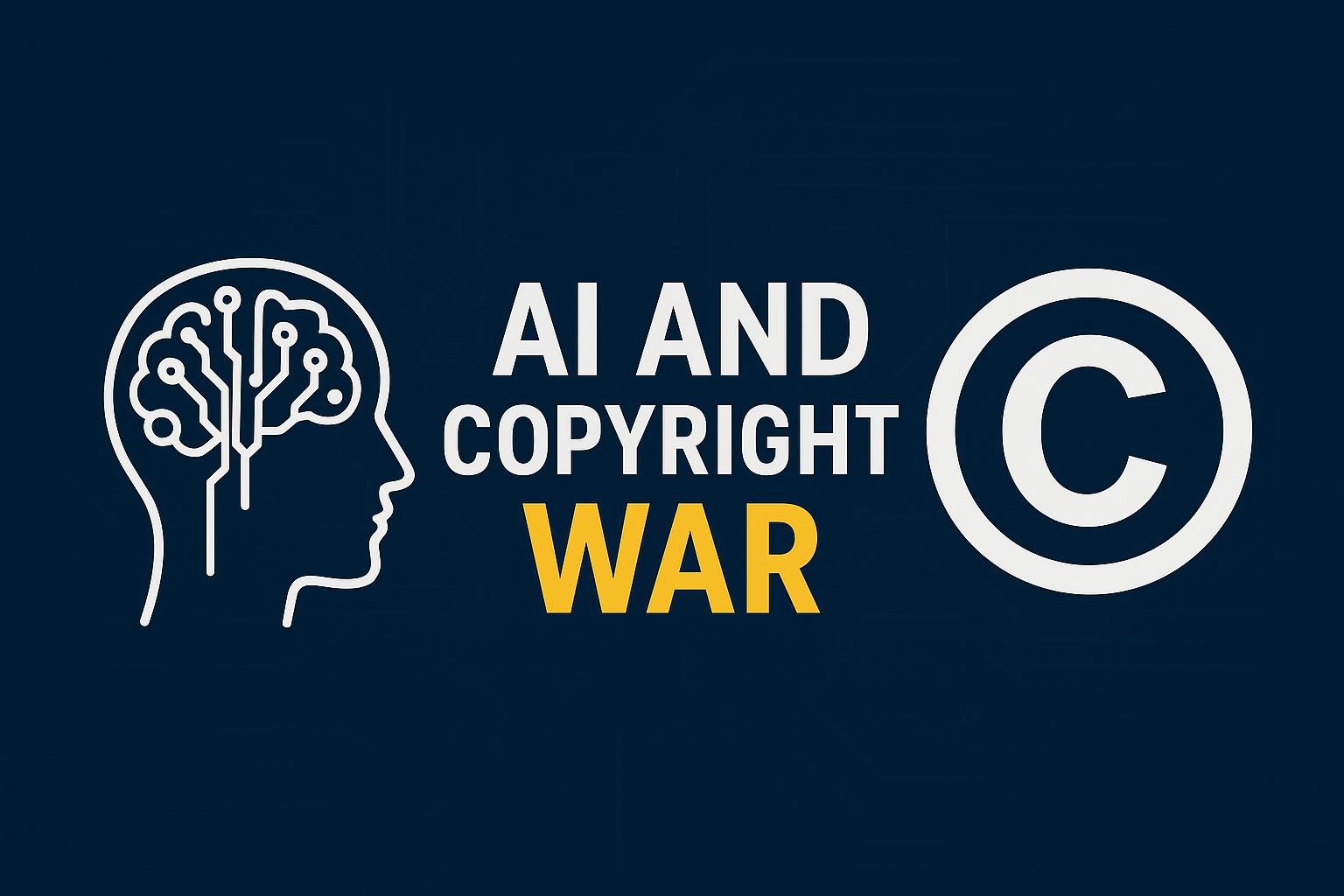 AI and Copyright War