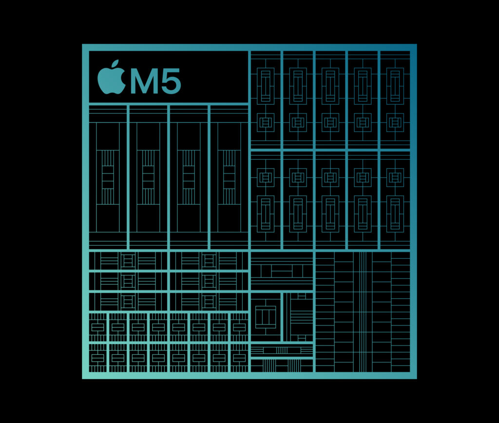 IMAGE CREDIT(APPLE) ,M5 unleashes next-level AI performance with its next-generation GPU architecture, powerful CPU, faster Neural Engine, and higher unified memory bandwidth.